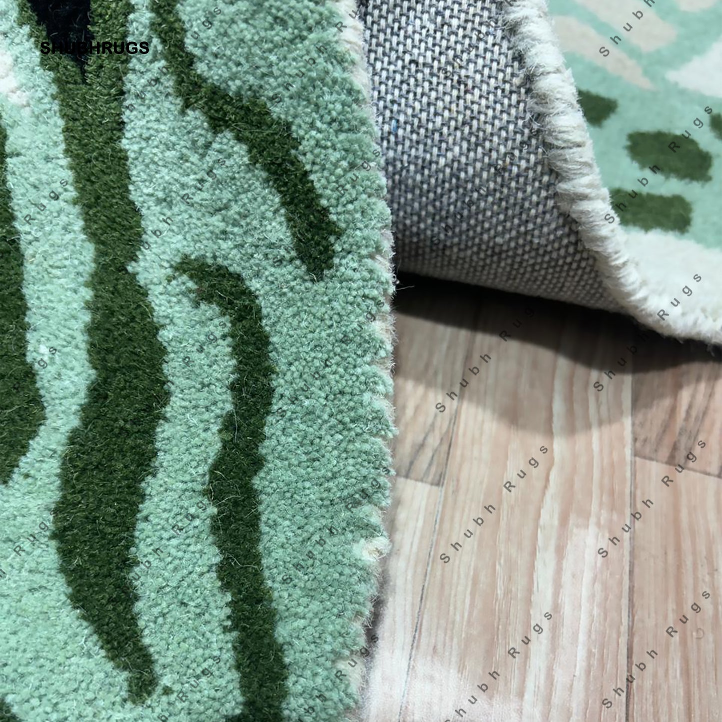Crocodile Rugs Handmade Tufted For Living Room Bedroom Kid Room Available In All Size Can Be Customized With Fast Service/Free Shipping