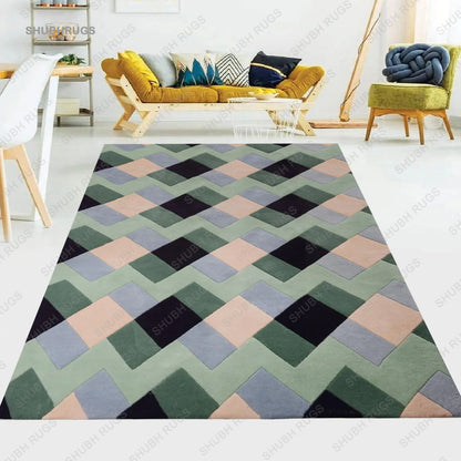 Weft Green Is A Beautiful Tufted Rug