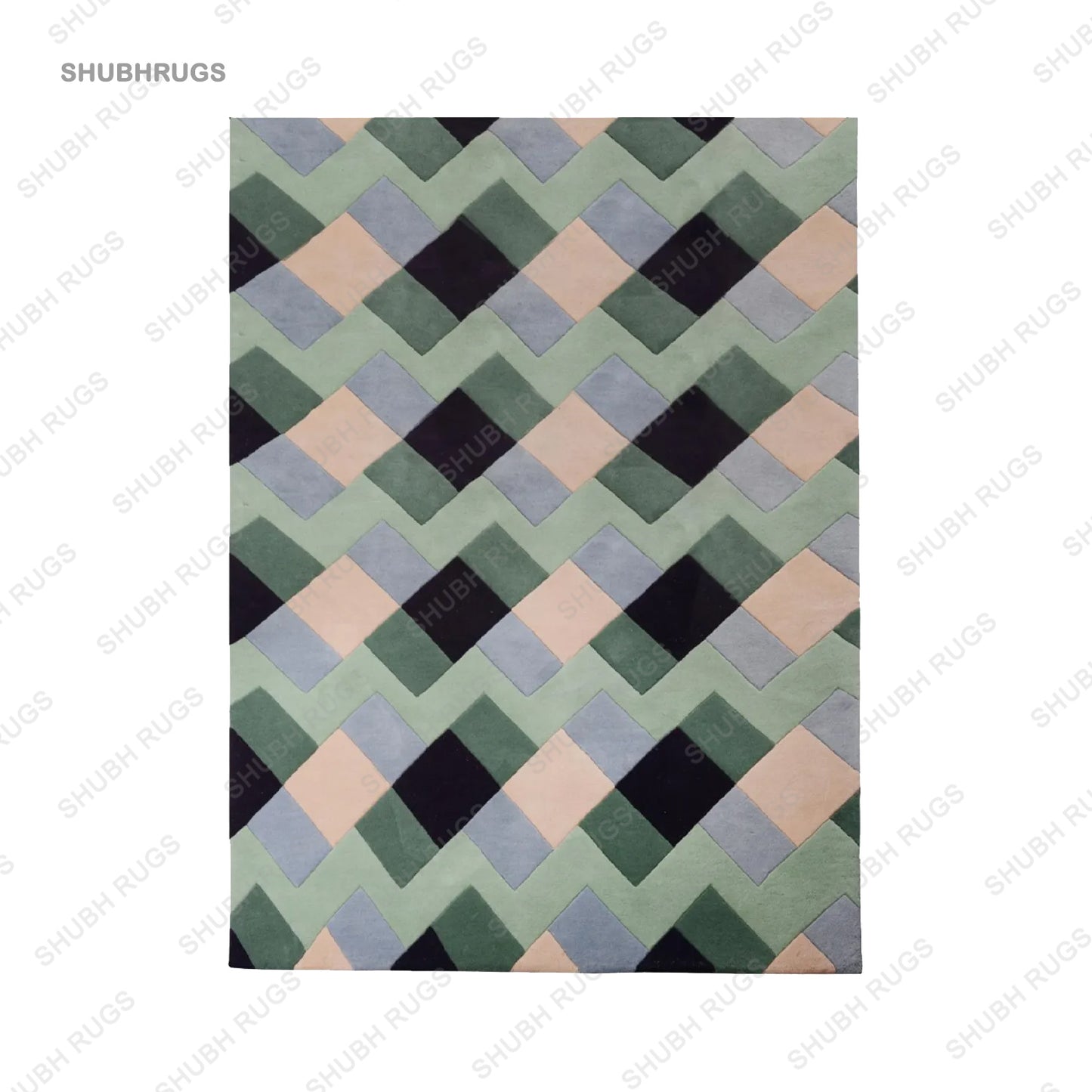 Weft Green Is A Beautiful Tufted Rug