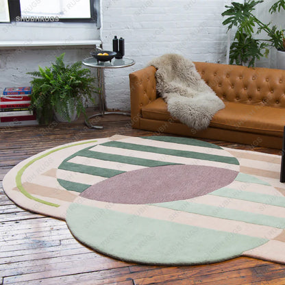 Irregular Shaped Rug