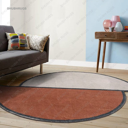 Hand-Tufted 100% Wool Handmade Area Rug Carpet For Home, Colorful Rug, Bedroom, Living Room, Kids Room, Customize Any Size