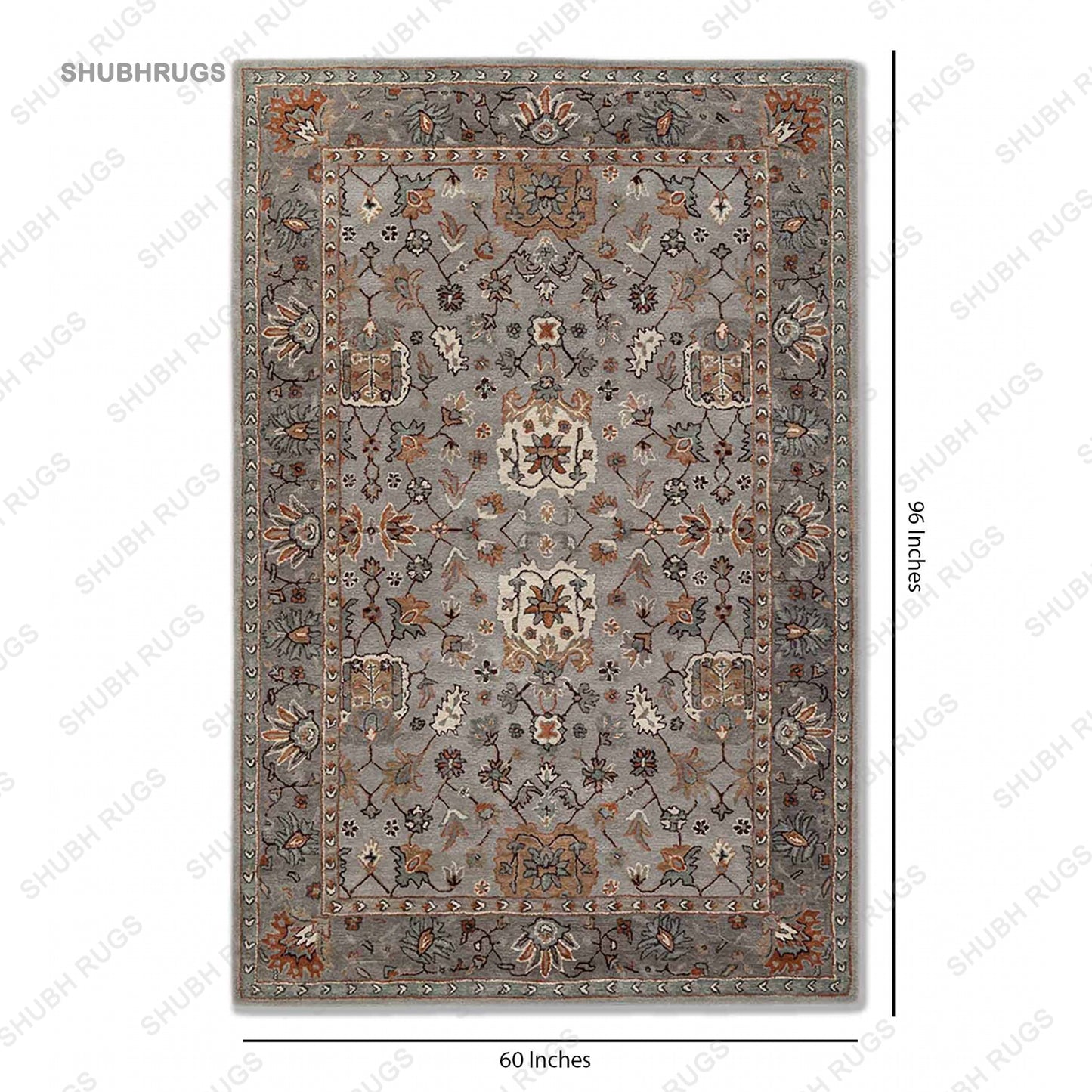 Annan Hand-tufted Area Rug Persian Rug Handtufted Rug for Living Room, Rug For Bedroom, Rug for Bedroom, Rug for Kids Room, Rug for Guest Room, Rug for Luxury Homes