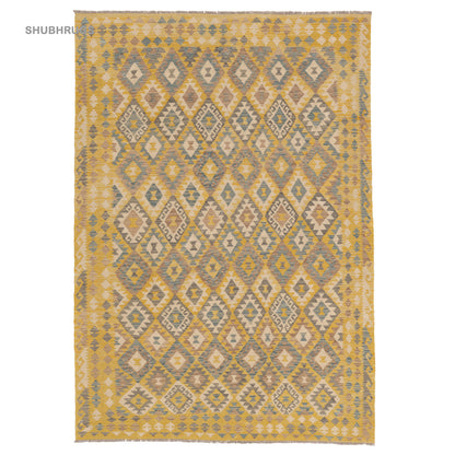 Geometric Gabbeh Kashkoli Oriental Area Rug