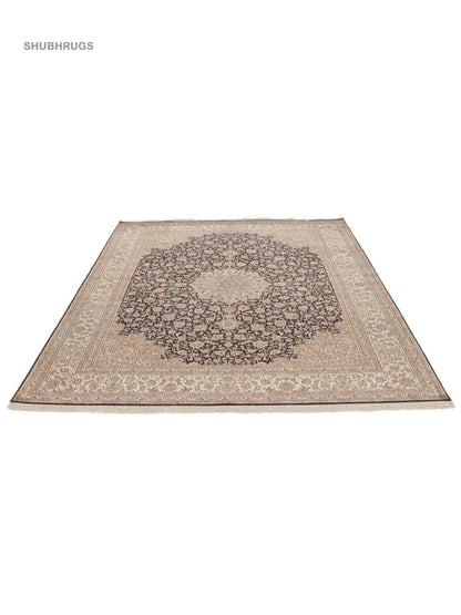 Kashmir pure silk - Hand Knotted Silk -Rug