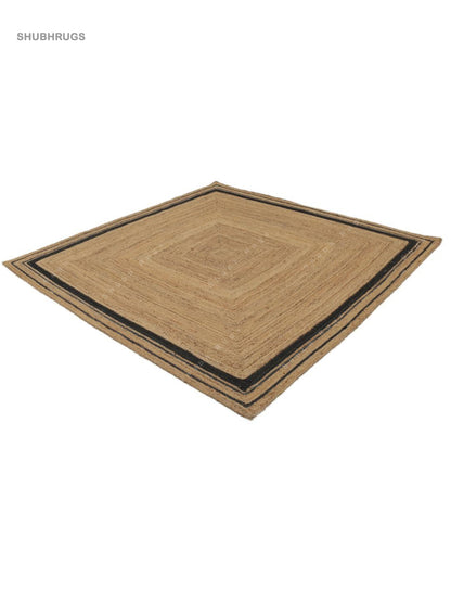 Ditte Jute  Black Jute Rug