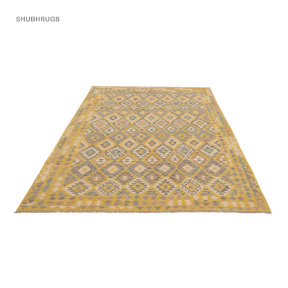 Geometric Gabbeh Kashkoli Oriental Area Rug