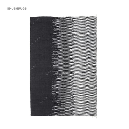 Sixten - Black  Grey Rug