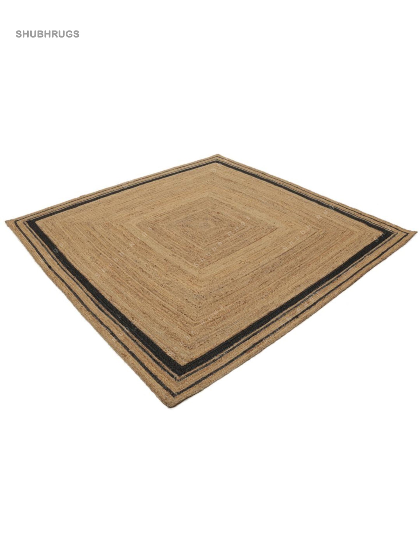 Ditte Jute  Black Jute Rug