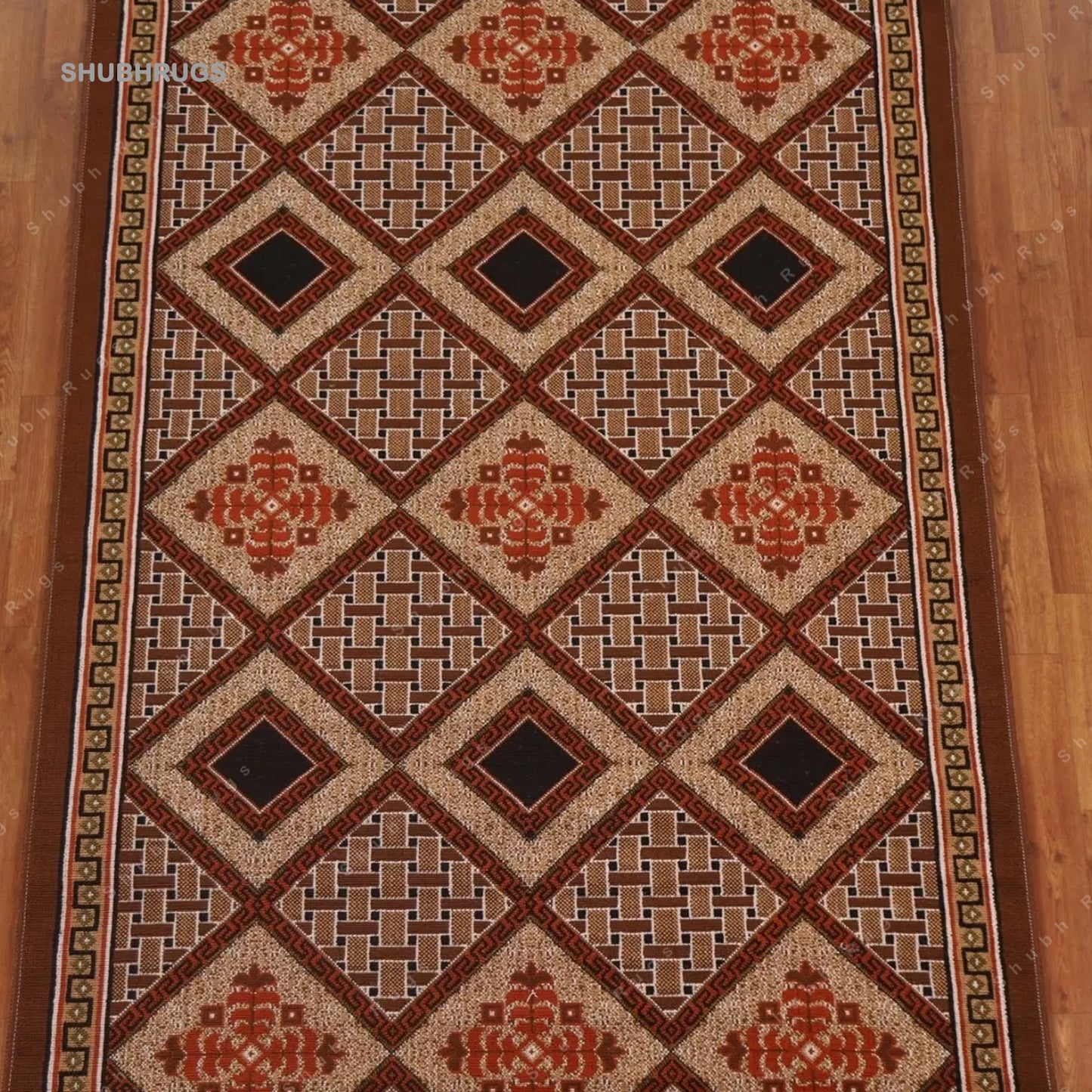 Bedroom Turkish FLATWEAVE Pattern Rug