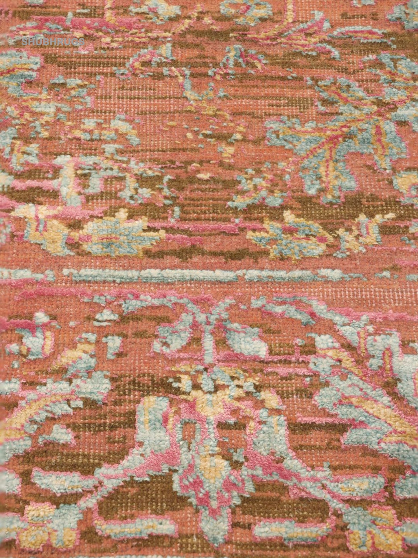 Contemporary Design - Hand Knotted -Rug