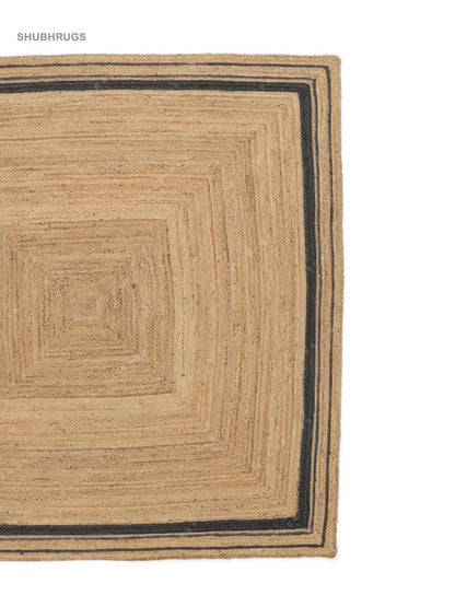 Ditte Jute  Black Jute Rug