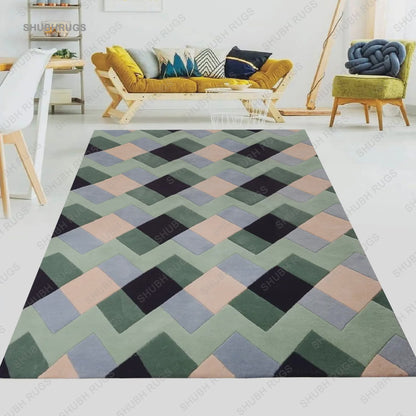 Weft Green Is A Beautiful Tufted Rug