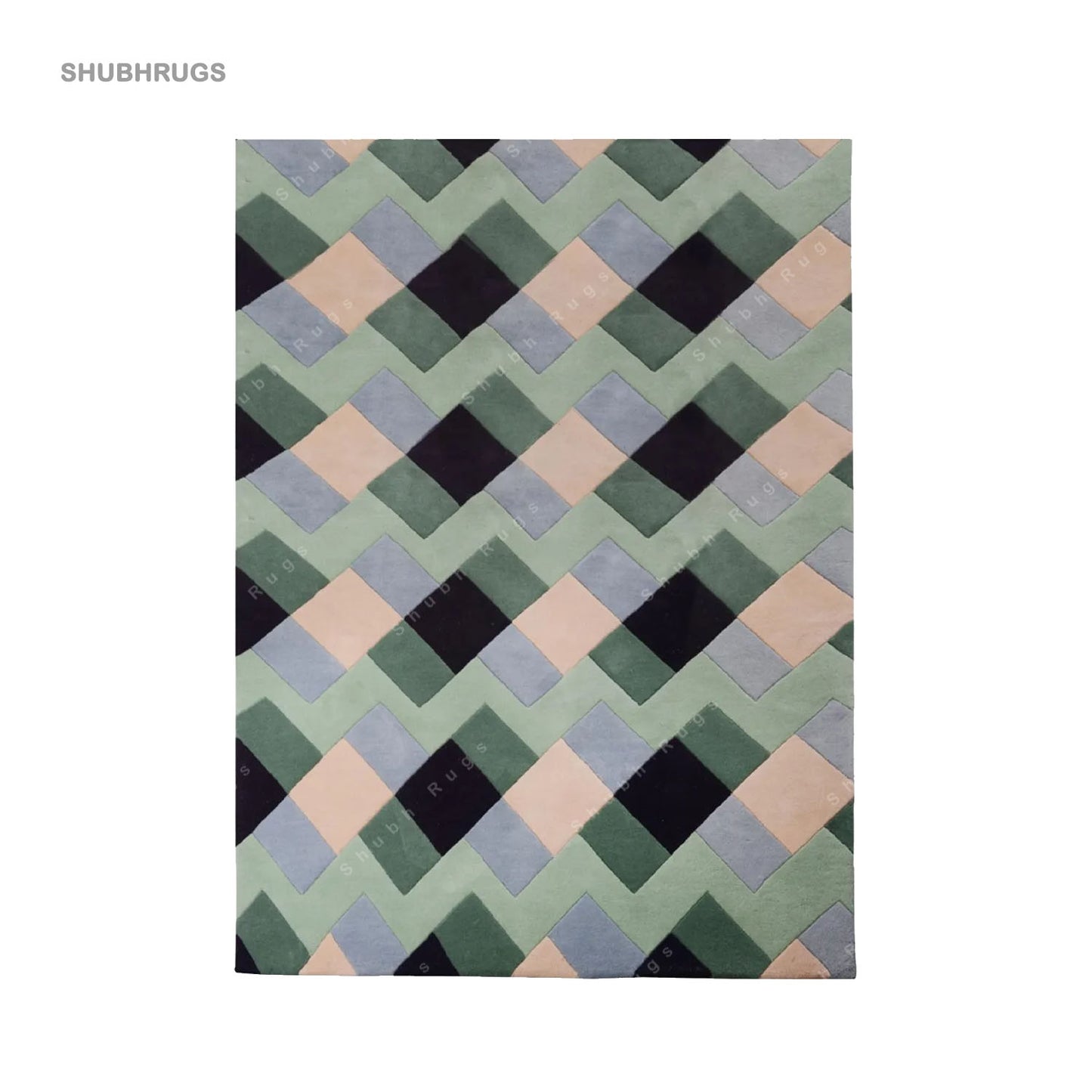 Weft Green Is A Beautiful Tufted Rug